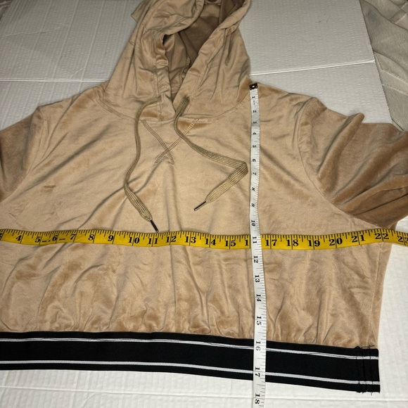 2 piece velour shirt and hoodie set size xl - Picture 5 of 9